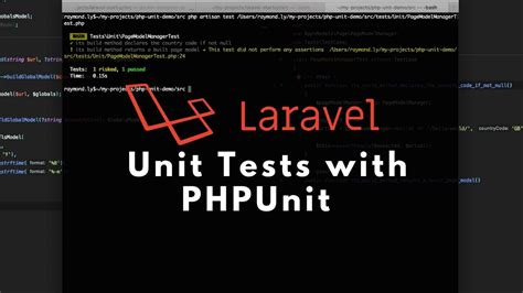 unit test laravel package|laravel speed up unittest.